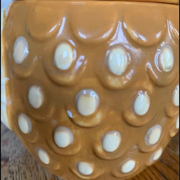 Earthenware Cottage Owl Trinket box keepsake dish - Picture 7 of 8